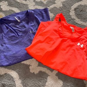 2 Under Armor Tank Tops Size M & L